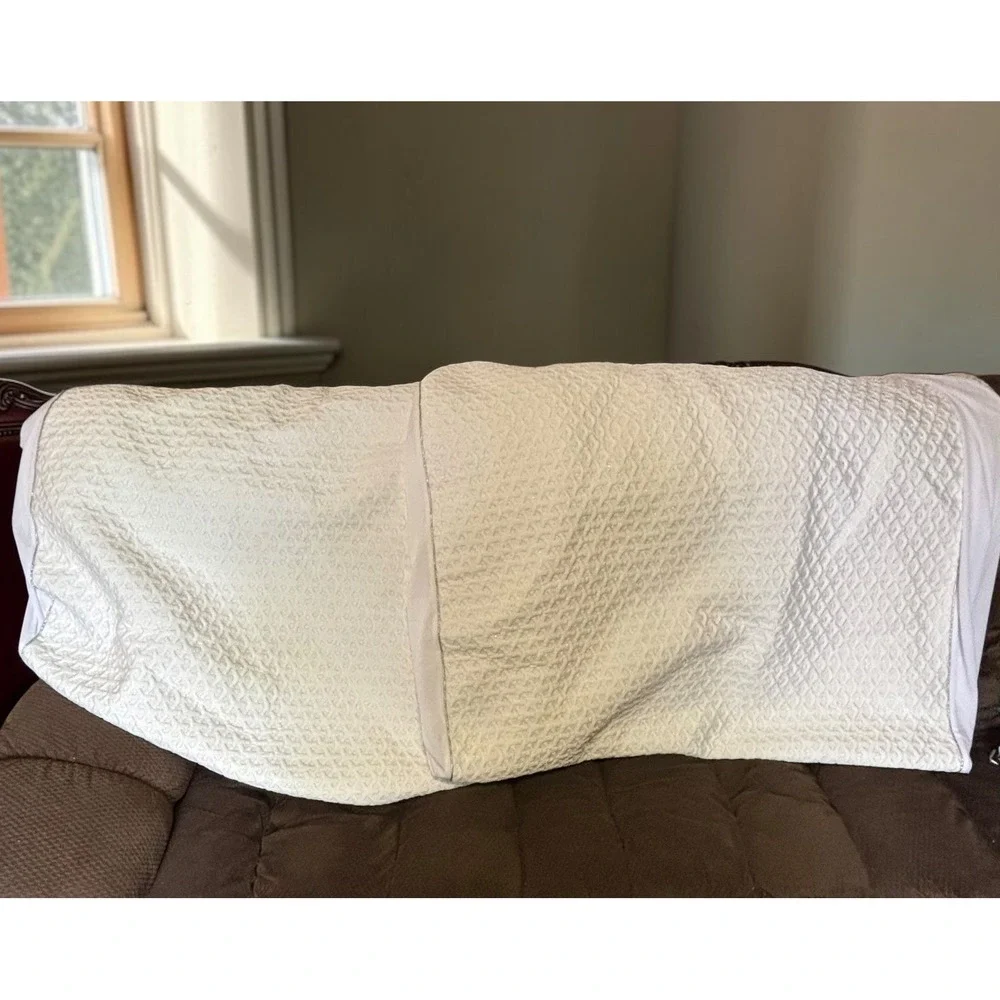 EUC Mattress Cover Bedgear Split King White Polyester BG-CCL-22-01 Powerband